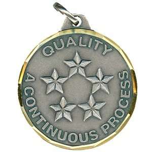  Quality   A Continuous Process Medal   1 1/4