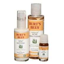 Burts Bees Natural Acne Solutions Regimen Kit  