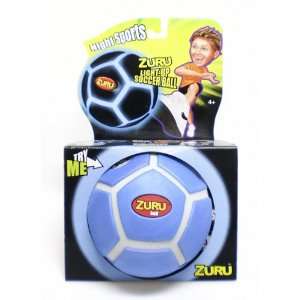   Light Up Soccer Ball/ Flashing Blue Glow By Hedstrom Toys Everything