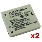 For Canon Powershot Camera Battery Pack NB 4L NB4L