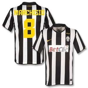  10 11 Juventus Home Jersey + Marchisio 8 (Fan Style 