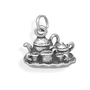 925 Sterling Silver Drink Themed Charms  