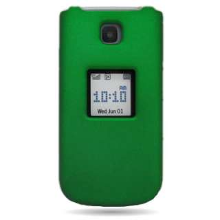 Green Faceplate Hard Case For Samsung Chrono R261 Phone  