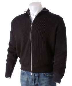 Zegna Mens (Medium) Charcoal Cardigan  