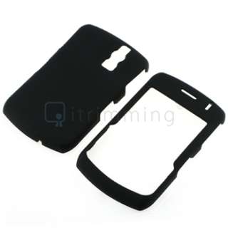 Black Hard Case+LCD Cover for Blackberry 8310 Curve   
