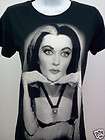 LILY MUNSTER WOMENS T SHIRT NEW ROCK SIZE SM MED LG XL THE MUNSTERS 