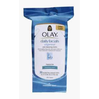  Olay Daily Facials Wet Cleansing ClothsSensitiveSkin30 