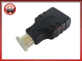 Micro HDMI to HDMI Adapter for MB810 Droid X HTC EVO  