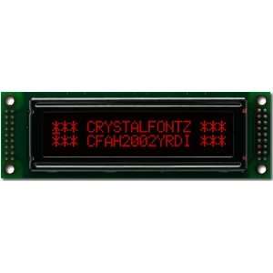  Crystalfontz CFAH2002Y RDI ET 20x2 character LCD display 