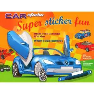  Car Studio Super Sticker Fun (9789044728200) Divers 