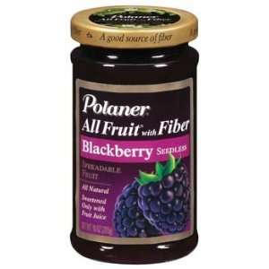   All Fruit With Fiber Blackberry Seedless Spreadable Fruit 10 oz