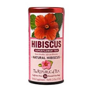 The Republic of Tea, Natural Hibiscus, 36 Count