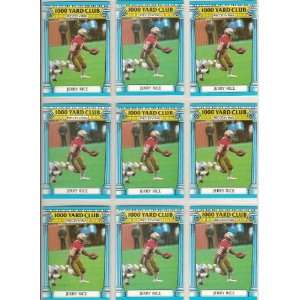   Football (10) Card Lot (1000 Yard Club) (San Francisco 49ers) Sports