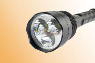 Made of high quality aluminum alloy, this flashlight is sturdy and 