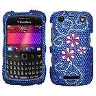 For BlackBerry Curve 9350 9360 9370 Crystal BLING Case Phone Cover 