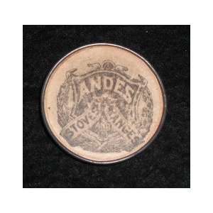   1890s Andes Stoves and Ranges Advertsing Mirror