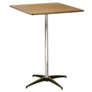   30 Square Pub Height Pedestal Table (Set of 10)