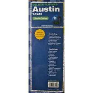  Austin DLX Flip Map Tx835 (Deluxe City Flip Map 
