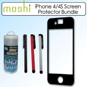  Moshi Ivisor iPhone 4/4S Black Advanced Screen Protector 