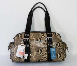 Nine West Camel Snake Charmer Bag & Accessories NWT $65  