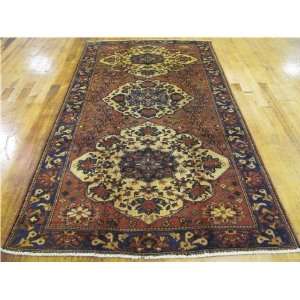  411 x 99 Red Persian Hand Knotted Wool Shiraz Rug 