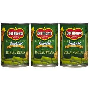Del Monte Fresh Cut Cut Green Italian Beans, 14.5 oz, 3 pk  