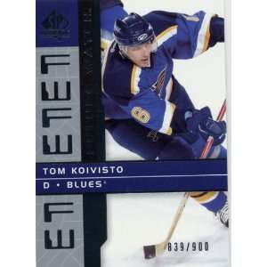   Deck SP Authentic Tom Koivisto RC   #d 839/900