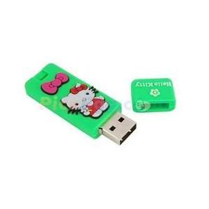  4G Mini Lovely Kitty Flash Drive (Green) Electronics