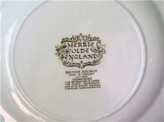 British Anchor MERRIE OLDE ENGLAND Country Inn Colored Collector Plate 
