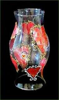 Valentine Hearts 6oz Champagne Flute Glasses Set of 2  