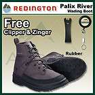 Redington Palix River Wading Boot Sticky Rubber Sole Stud Compatible 