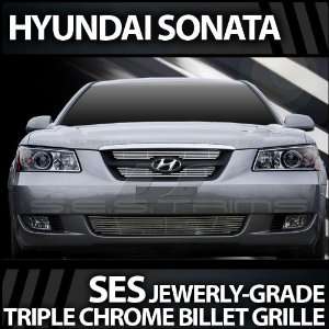  2006 2008 Hyundai Sonata SES Chrome Billet Grille (3pc 