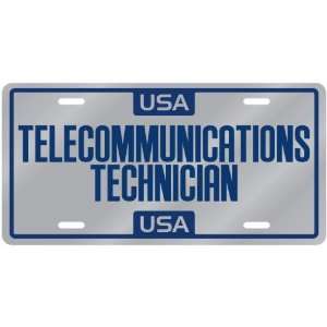  New  Usa Telecommunications Technician  License Plate 