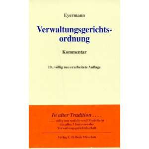  Verwaltungsgerichtsordnung Kommentar (German Edition 