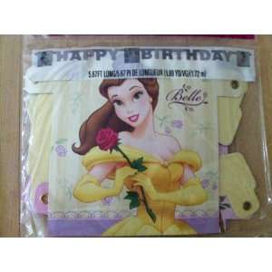  Beauty and The Beast Belle Birthday Banner Toys & Games
