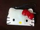 Hello Kitty Face Wallet Pouch w/ Wrist Strap