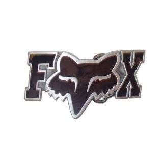  Black FOX RACING Logo Belt Buckle Black FOX HEAD y 
