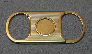 Art Deco Pocket 14k Sliding Cigar Cutter  