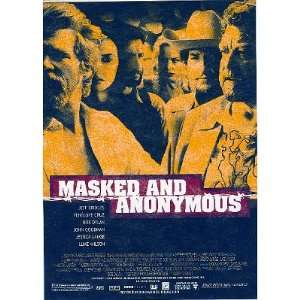    (4x6) Masked And Anonymous (2003) Art Film Postcard