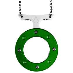 Mantis Knives Green Cyclops Necklace Specialty Knife  