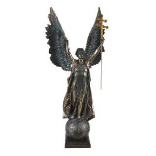  St. Michael The Archangel Bronze Look Statue Saint