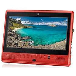 GPX TL909R 9 inch Portable Red LCD HDTV  