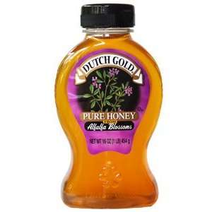 Dutch Gold Pure Alfalfa Honey, 1 LB Grocery & Gourmet Food