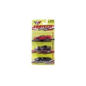  Corvette Assortment; 3 pack 164 Cars Toys & Games