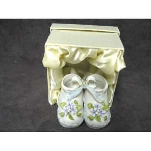  F1830 Porcelain Baby Shoes for BOY or GIRL Baby