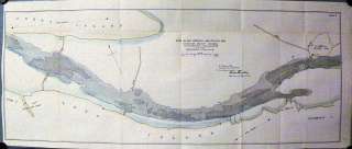 Savannah Georgia Harbor Oyster Bed Long Island 1893 Map  
