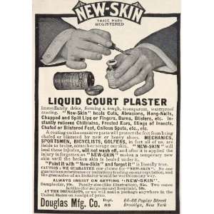  Ad New Skin Liquid Court Plaster   Original Print Ad