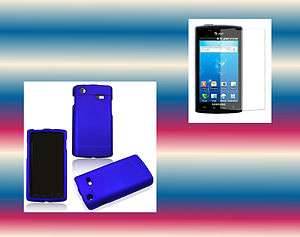 Screen Protector+Blue Samsung Captivate Galaxy S SGH i897 Phone Cover 