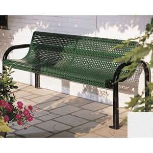  Eagle One 6 in Portable Perforated Metal Contour Bench 