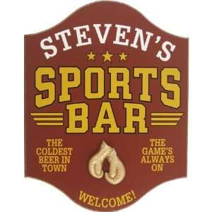  Personalized Sports Bar Boxing Sign